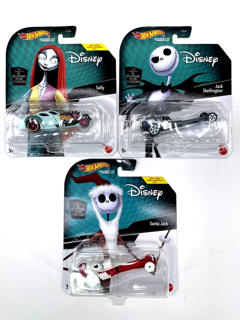 Hot Wheels Disney Character Cars Nightmare Before Christmas Jack