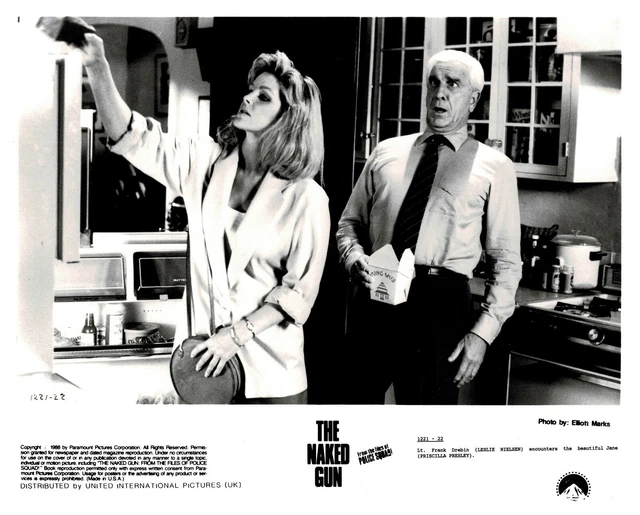 THE NAKED GUN Leslie Nielsen Priscilla Presley UK Press Photo Still PicClick UK
