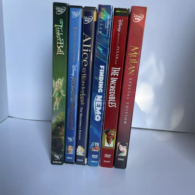 Disney Disc Collectors Special Edition Dvds Set Of