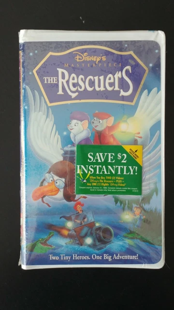 THE RESCUERS RARE Nude Scene Disney VHS Digitally Mastered