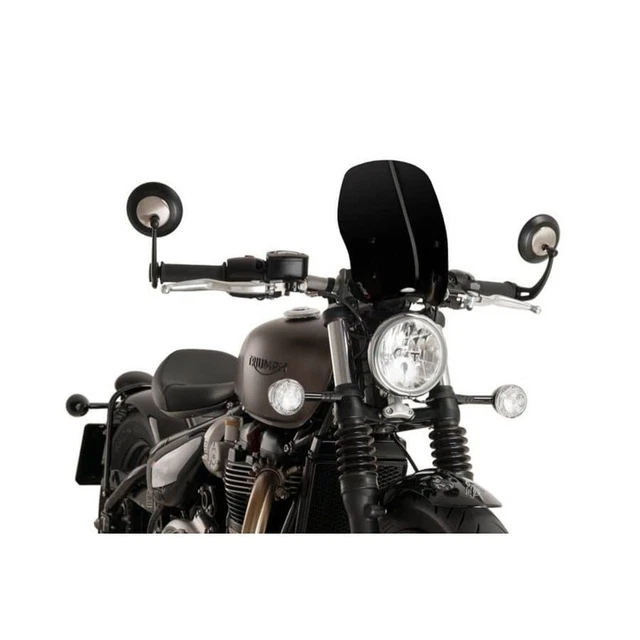 PUIG CUPOLINO NAKED N G Touring Triumph Bonneville Bobber 17 23 Nero