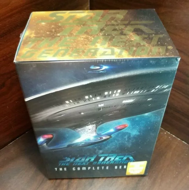 STAR TREK NEXT GENERATION COMPLETE Series Blu Ray Boxset NEW Free Box
