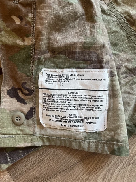 USGI OCP ARMY IHWCU Hot Weather Combat Uniform Top Medium Short