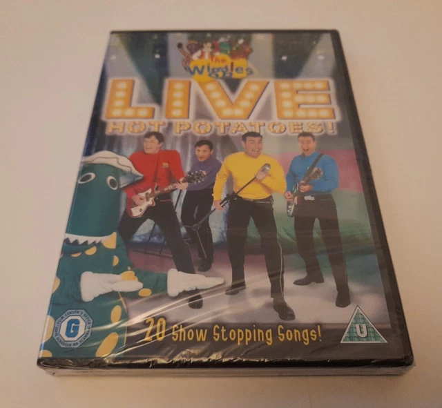 THE WIGGLES LIVE Hot Potatoes Rare UK R2 DVD New Sealed Potatos Potato 22 54 PicClick UK