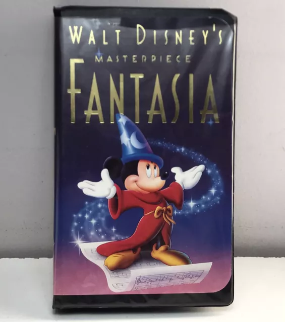WALT DISNEY MASTERPIECE Fantasia VHS Video Tape Black Clamshell Buy 2