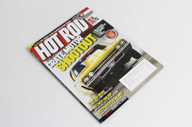 HOT ROD MAGAZINE October Hot Rods Custom Vintage Muscle Cars PicClick UK