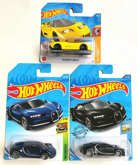 HOT WHEELS BUGATTI Chiron And EB110SS Bundle 15 00 PicClick UK