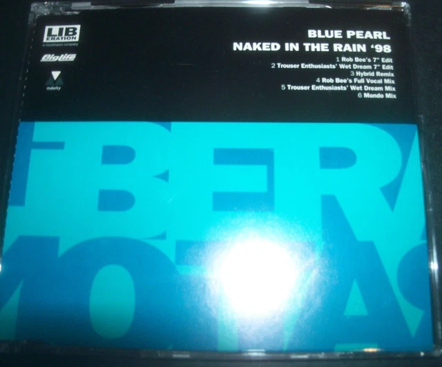 BLUE PEARL NAKED In The Rain Australian Remixes Track CD Single