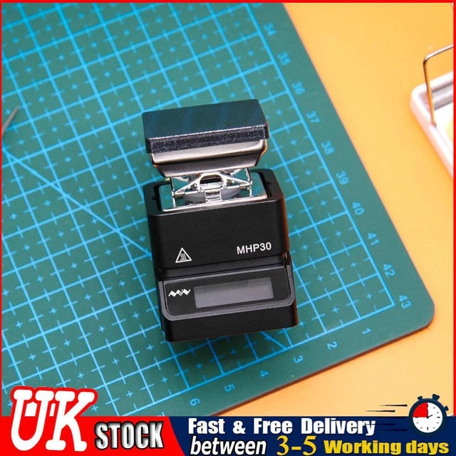 UK MHP MINI Hot Plate SMD PCB Preheater Rework Station Heater LED Strip Remove