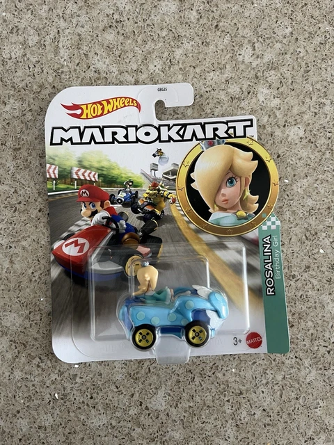 MATTEL HOT WHEELS Nintendo Super Mario Kart ROSALINA Birthday Girl EUR