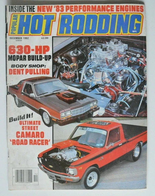POPULAR HOT RODDING December Camaro Road Racer Guldstrand GSS Charger PicClick CA