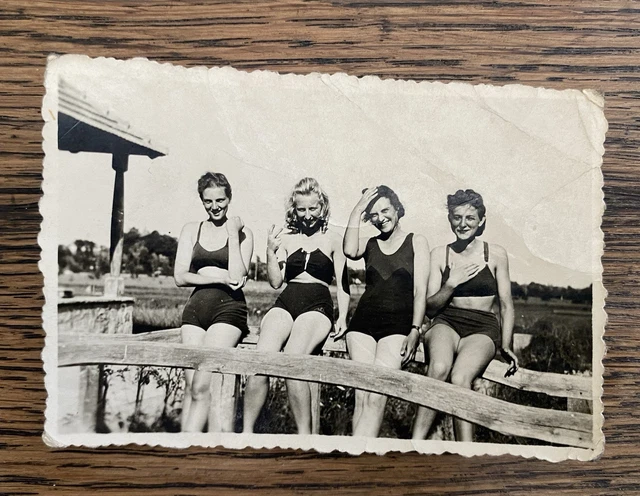 BDM MAID BUND Deutscher Mädel Pfadfinderin Wehrmacht Nude Original Foto