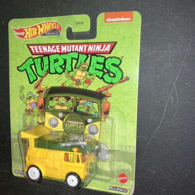 HOT WHEELS PREMIUM Teenage Mutant Ninja Turtles TMNT PARTY WAGON Car 1