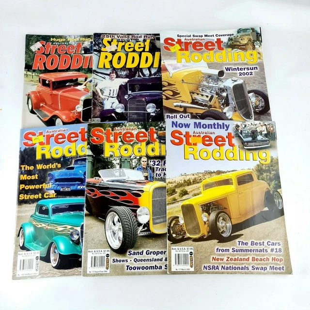 X AUSTRALIAN STREET Rodding Magazines Cars Hot Rods Summernats