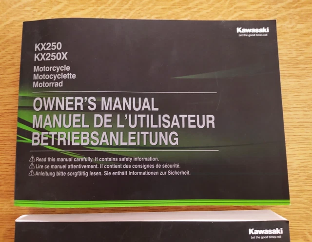 Manuale Kawasaki Kxf 250 2022