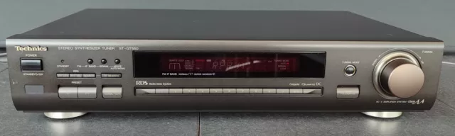 Technics ST-GT550 RDS HiFi Tuner aus Erstbesitz, sehr guter Zustand