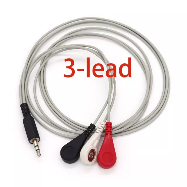 Experimental Electrode Pads Connection Cable ECG/EKG Machine Lead Cable