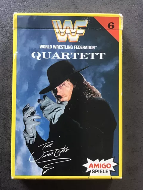 WWF World Wrestling Federation Quartett Nr. 6 Amigo The Undertaker - Top