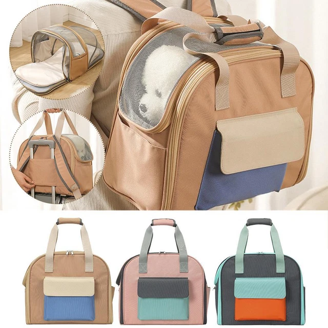 Portable Pets Carrier, Pet Carrier Pet Travel Portable Carrier· Bag L8K6