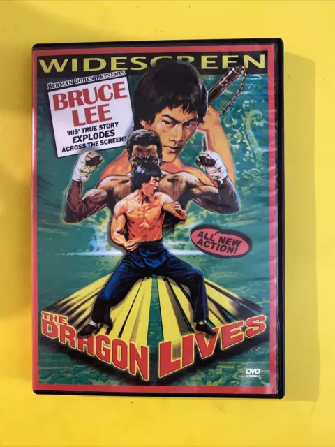 The Dragon Lives Bruce Lee (Dvd 2013) Like New Condition - Fast Free Shipping