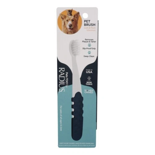 Mascota Cepillo Dientes Exuberante & Peluche 1 Count Por Radius