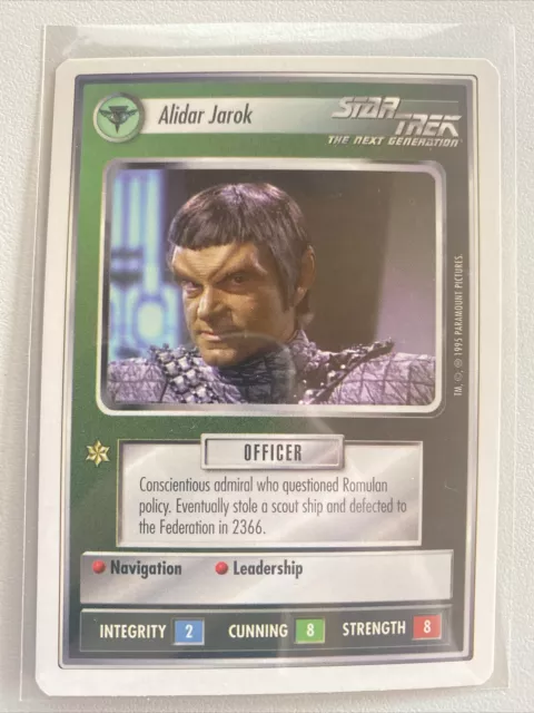 Star Trek CCG - Premiere - Alidar Jarok (Personnel - Romulan)