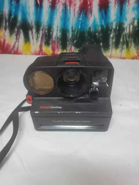 Polaroid Sonar OneStep Pronto Land Instant Photo Camera - Used Untested