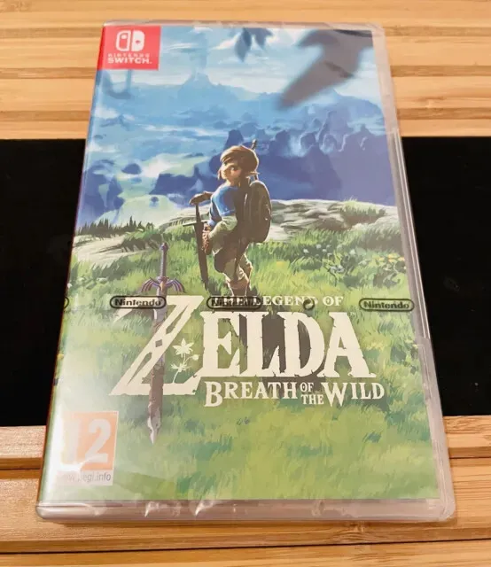 The Legend of Zelda : Breath of the Wild jeu physique neuf sous blister