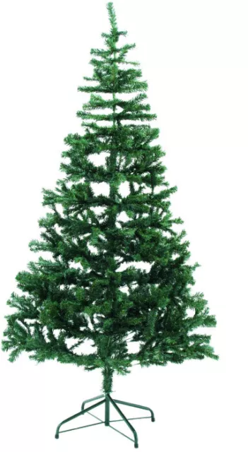 EUROPALMS künstlicher Tannenbaum, 210 cm hoch mit Standkreuz