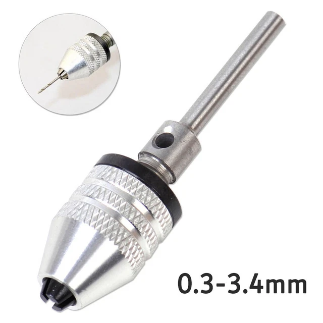 Adattatore per pinze in ottone da 10 pezzi da 3,2 mm 1/8 (3,2 mm) per utensili abrasivi per utensili rotanti Dremel Adattatore per pinze in ottone da 10 pezzi da 3,2 mm 1/8 (3,2 mm) per utensili abrasivi per utensili rotanti Dremel