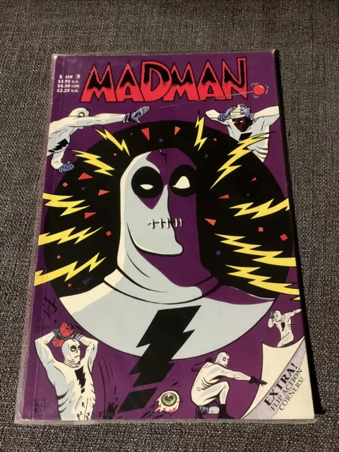 MADMAN #1 The Oddity Odyssey - 1st Madman series by Mike Allred - Tundra 1992