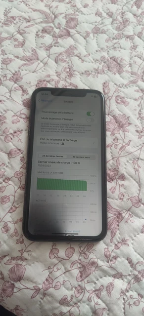 Apple iPhone 11 - 64Go - Noir (Désimlocké) A2221 (CDMA + GSM)