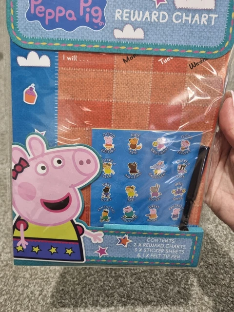 PEPPA PIG REWARD Chart £5.99 - PicClick UK