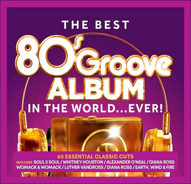80's SOUL GROOVES * 60 Classic SOUL Tracks * New 3-CD Boxset * All Original Hits
