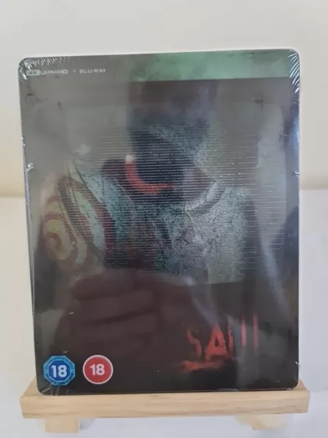 Saw    4K   Ultra   Hd    +    Blu-Ray    Steelbook,    Dispatch     Same    Day