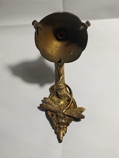Belle applique ancienne en bronze  / Joliment décorée ART-DECO