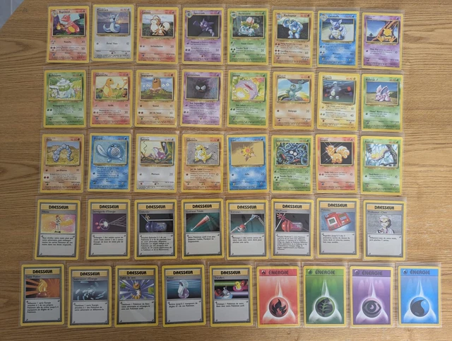 LOT DE 41 cartes Pokemon Set de base Wizards EUR 110,00 - PicClick FR