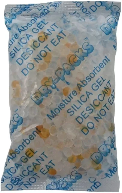 Dry-Packs Absorbent Industries Orange Visible Indicating Silica Gel...