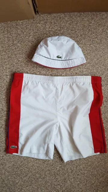 Short lacoste on sale taille 2