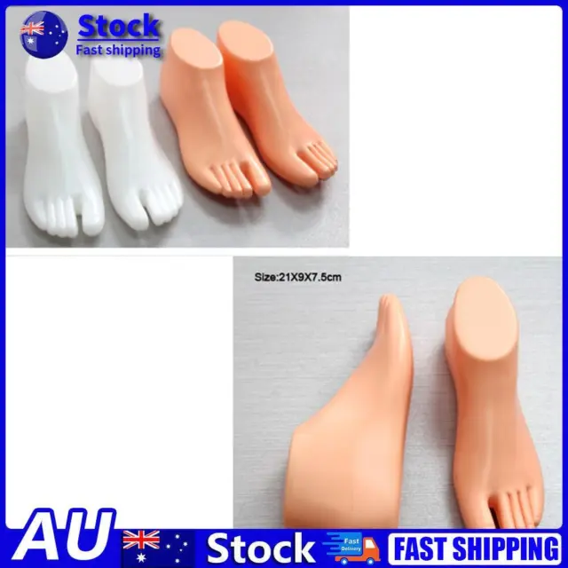 AU Thong Style Foot Shoes Mannequin Display Shoe Tree for Foot Sandal Shoe Displ