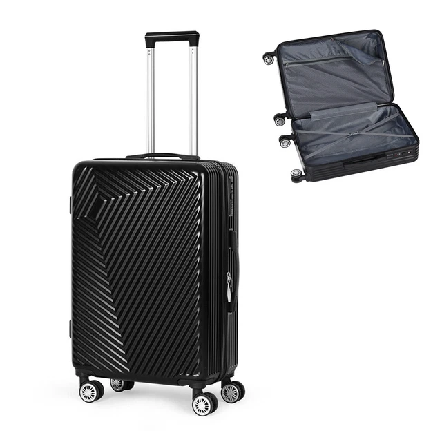 24" Luggage Hardside 4-Wheel Spinner Lightweight w/ TSA Lock for Travel Business