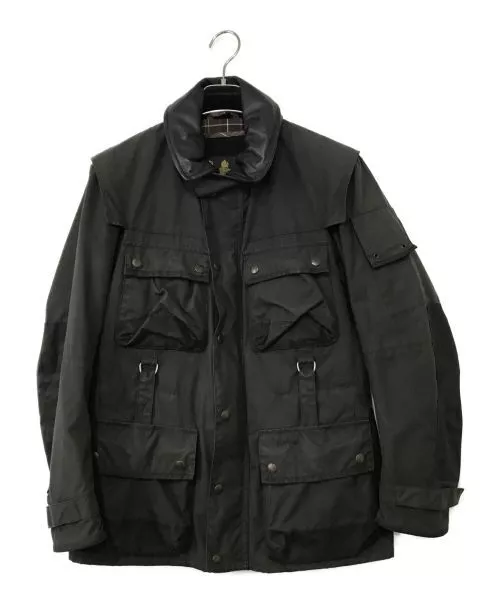 BARBOUR X TO KI TO Men's Jacket Blouson Oiled Black Collab Limited ...