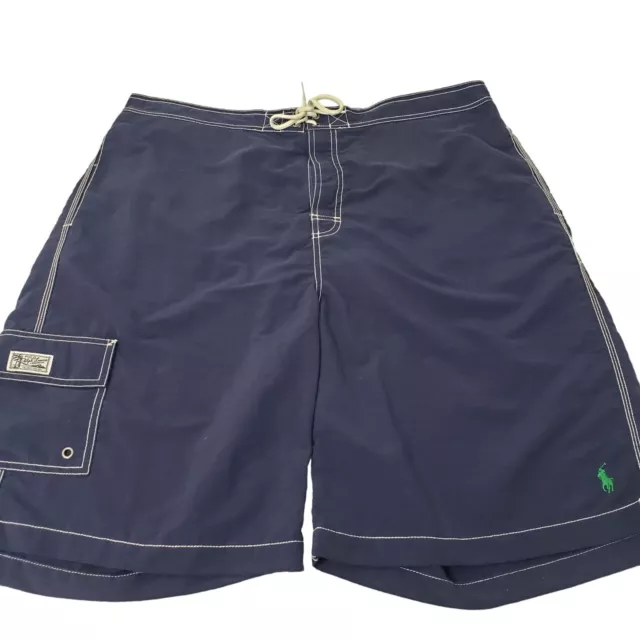 Baúles de baño Polo Ralph Lauren nailon bordados flequillo playa verano para hombre XXL