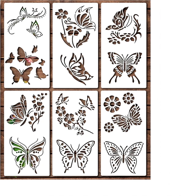 Stencil Farfalla Per Arteterapia – Disegni da colorare e libri in PDF
