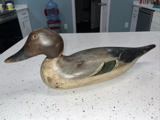 Vintage Mason Pintail Drake Decoy