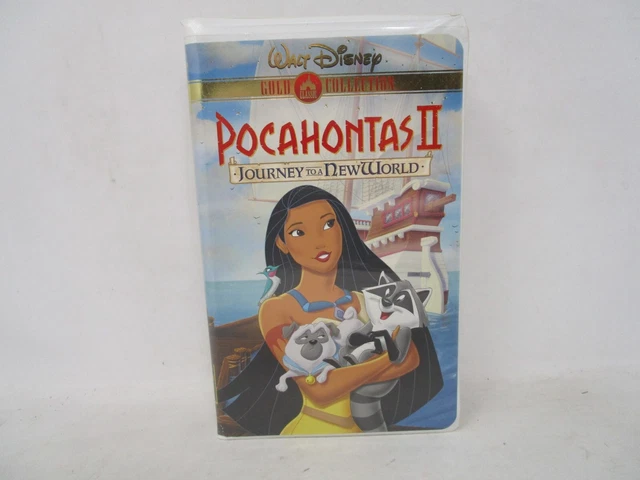 VHS TAPE Walt Disney Pocahontas II Journey to a New World