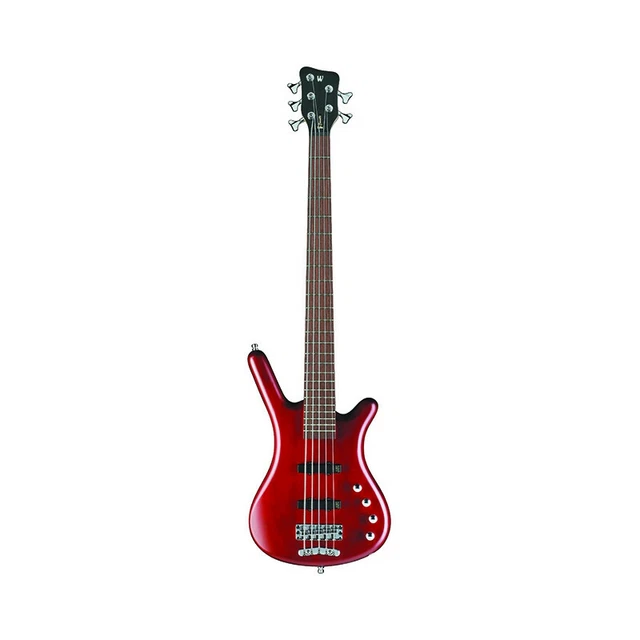 Warwick Corvette Basic 5 - Basse électrique 5 cordes - Burgundy Red Satin