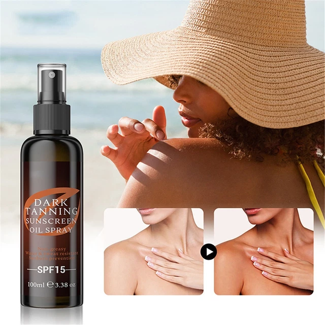 Intensificador Bronceado Truly Beauty Bronceado Profundo Seco Aceite Bronceado Obtener un Baño Gotas
