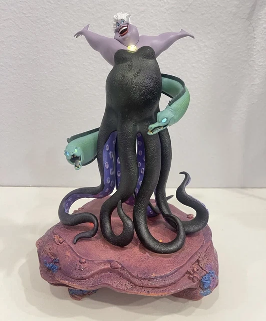 DISNEY PARKS LITTLE Mermaid Ursula Flotsam Jetsam Light Up Figure 2023