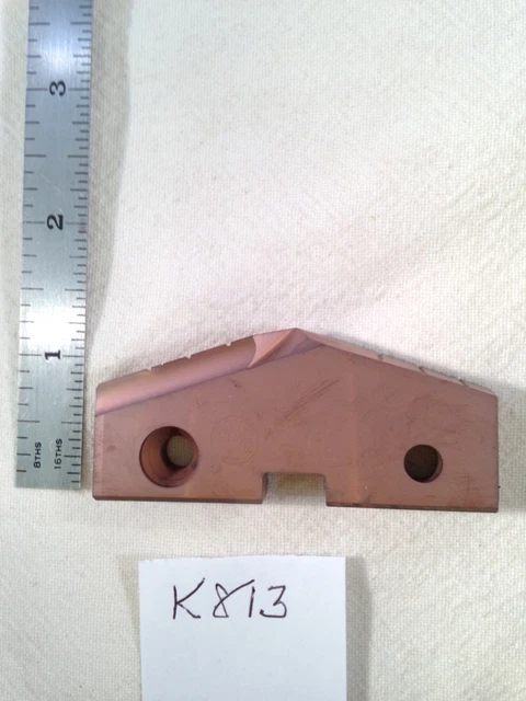 1 New 73 Mm Allied Spade Drill Insert Bit. Amec. 455H-73. T.  Usa Made {K813}